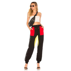 I.AM.GIA Revolve Blaster Jogger Pants Colorblock, size L
